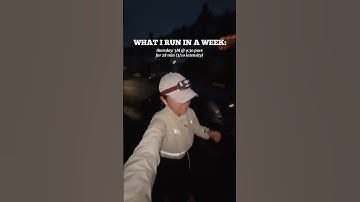 a week of runs🏃🏻‍♀️⚡️ #run #runner #running #gymlife #resiliencyinrunning