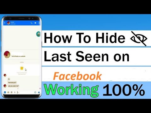 Facebook ka last seen kaise hide kare