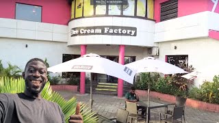 The BEST Ice cream spot I have visited in Lagos, Nigeria #icecreamfactory