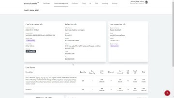 How to issue a Credit-note (PARTIAL RETURN) | eInvoiceMe