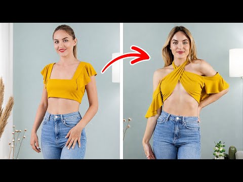 One Сut Clothes Ideas. Upgrade Your Ordinary Wardrobe In 5 Minutes