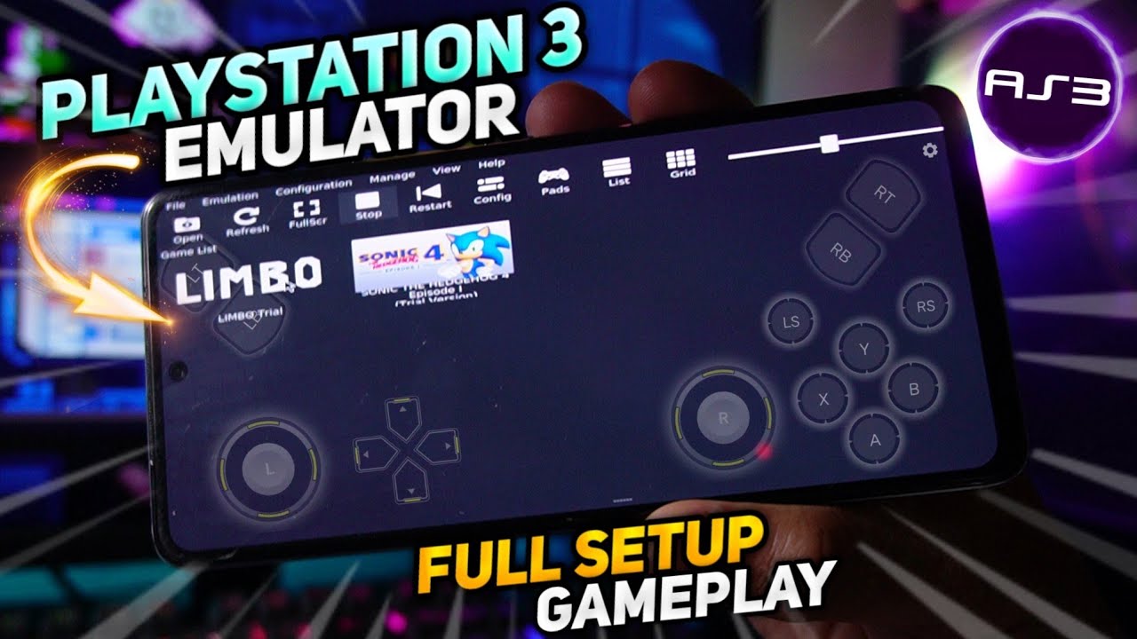 *NEW* ps3 emulator for android ANDSTATION EMULATOR Full Setup