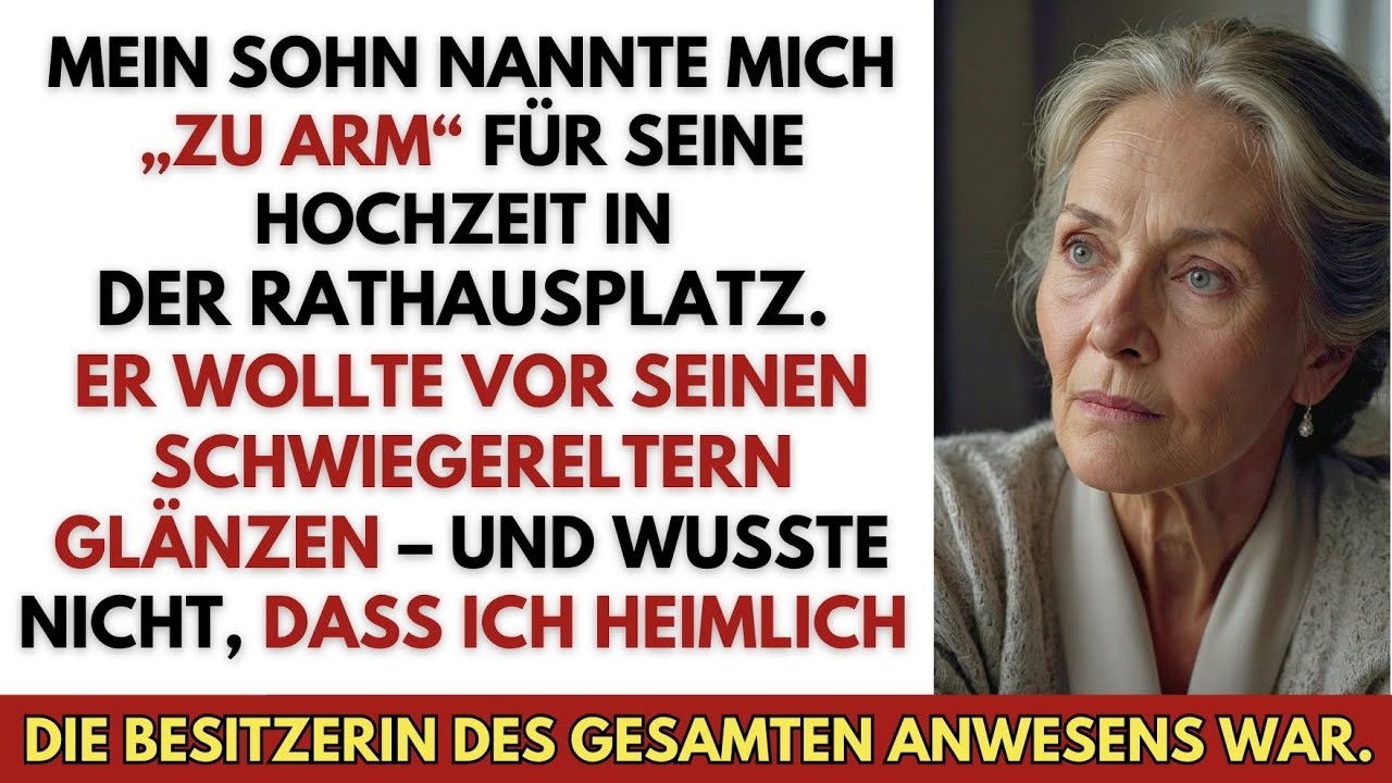 „Du kannst die Kronleuchter ruhig noch einmal anschauen“, sagte Klara. „Du hast sie damals geputzt.“ Sie alle wussten, dass ich sie restauriert hatte. Nur nicht, dass sie mir gehörten. Mein Sohn...