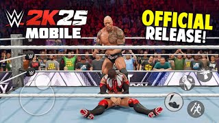 🤯 Finally! Official WWE 2K25 Mobile Version Released (Android/iOS) | WWE 2K25 Netflix Edition
