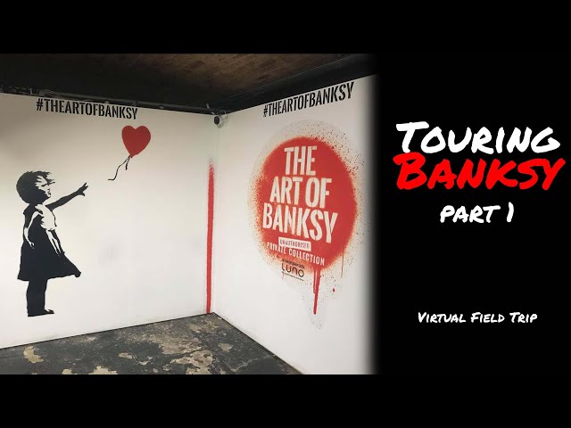 絵画 Banksy exhibition card Banksy GMO digital art museum Shibuya,Tokyo