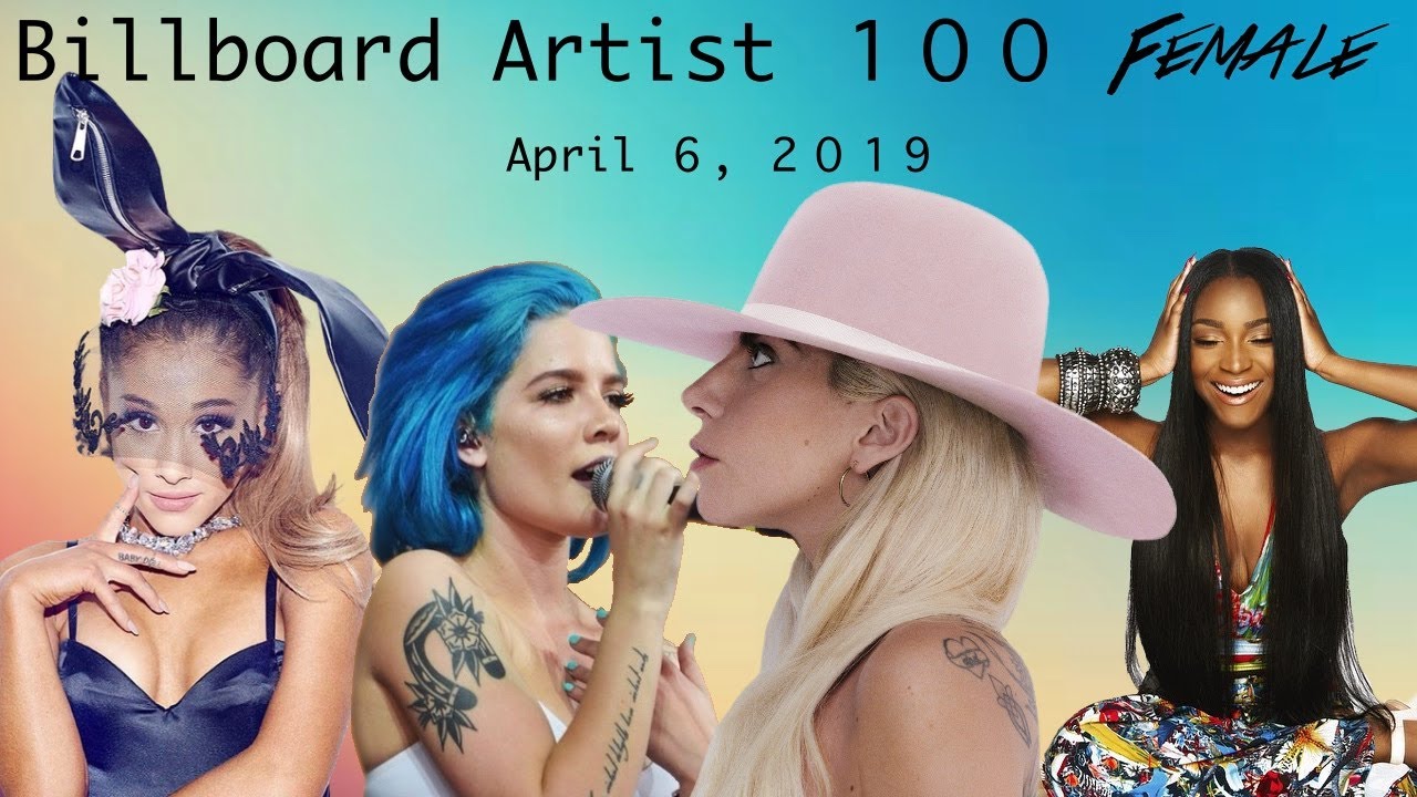Top Artists April 6, 2019 [Billboard Artist 100] | FEMALE