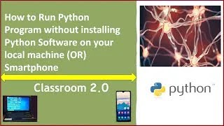 How to Run Python on Mobile, Operating System without Installing Python🐍 #pythonforbeginners #python