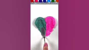 Guess the mixed color (cloud slime edition) #slime #mixing #mixingthings #asmr #asmrslime