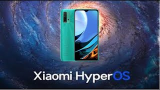 HyperOS Android 14 OS1.0.24.1.8.DEV for Redmi 9T and Poco M3