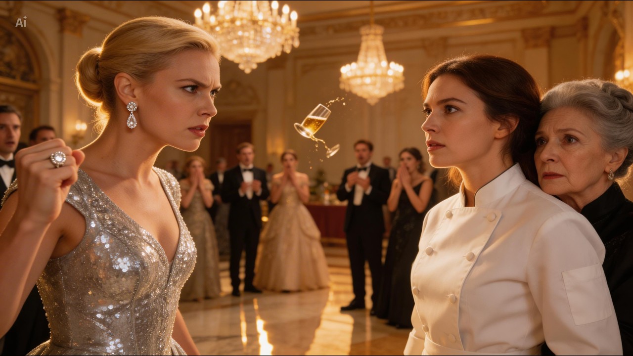 She Shielded the Wrong Woman from a Billionaire’s Slap—The Devil's Response Left the City in Shock