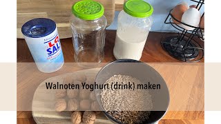 Walnoten Yoghurt Drink Maken