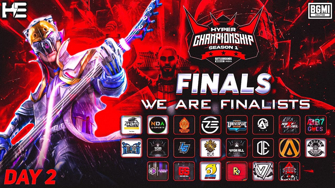 [HINDI] {DAY 2} 30K FINALS || HYPER CHAMPIONSHIP S1 || HYPER ESPORTS ...
