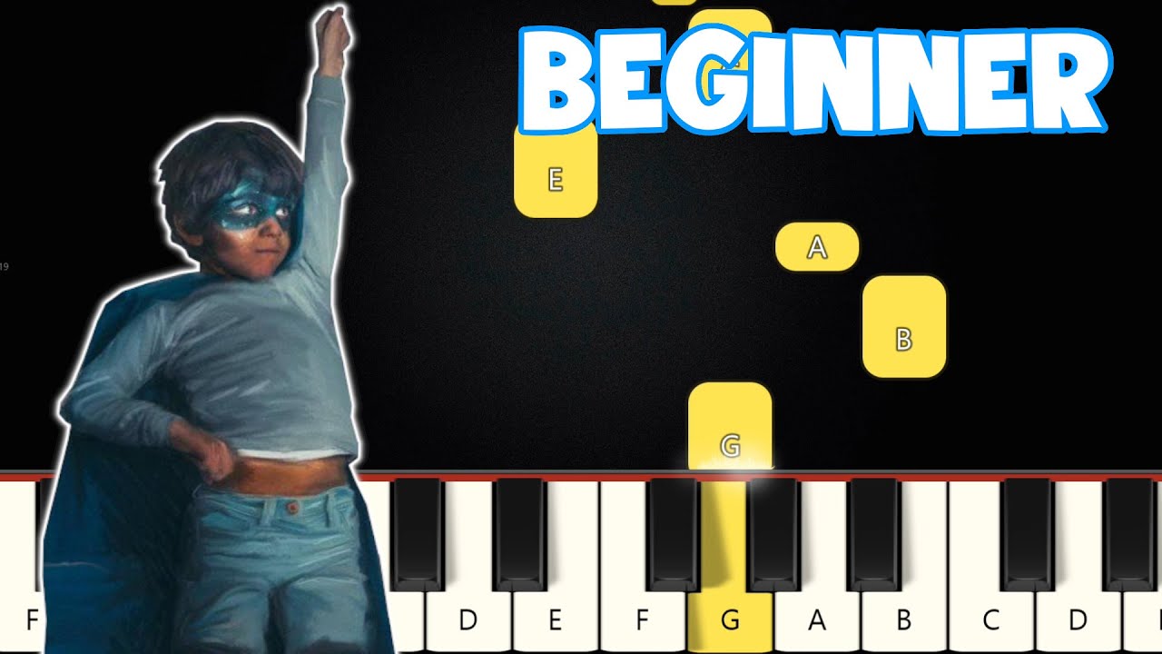 The Chainsmokers & Coldplay - Something Just Like This | Beginner Piano Tutorial | Easy Piano