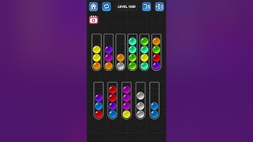 Ball Sort Puzzle by Guru Game: Levels 1536, 1537, 1538, 1539, 1540