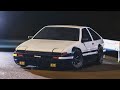 KYOSHO ENTRY INTO RC DRIFTING 1/10 Electric 2WD Fazer FZD2 Toyota Trueno AE86 White #ae86 #kyosho