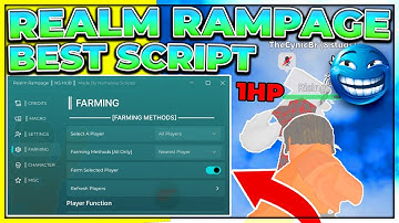 [OVERPOWERED] Realm Rampage Script GUI / Hack (INSTANT KILL, AUTOFARM, GODMODE, AND MORE) *PASTEBIN*