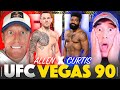 Ufc vegas 90 allen vs curtis 2 full card predictions bets  draftkings