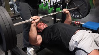 I Bench Pressed 425 lbs for 2 (Heavy Push Day)