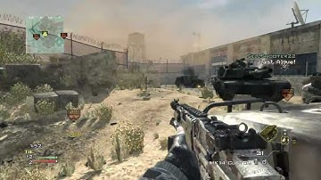 MW3 Amazing Search Round (Mk14 Triple Feed Gameplay)