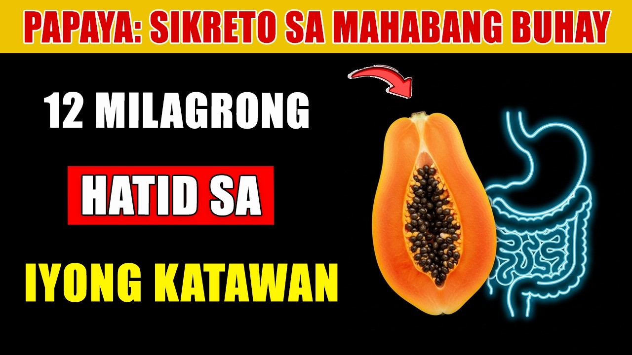 PRUTAS NG MAHABANG BUHAY: 12 Benepisyo ng Papaya para sa mga Senior at Edad 50 Pataas