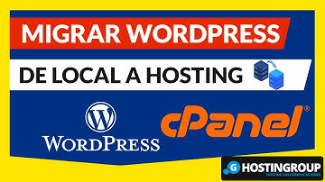 ✅【 Como Migrar WordPress de Local a Hosting 】▷  ✅ 🔴  Paso a Paso 🔴 2022