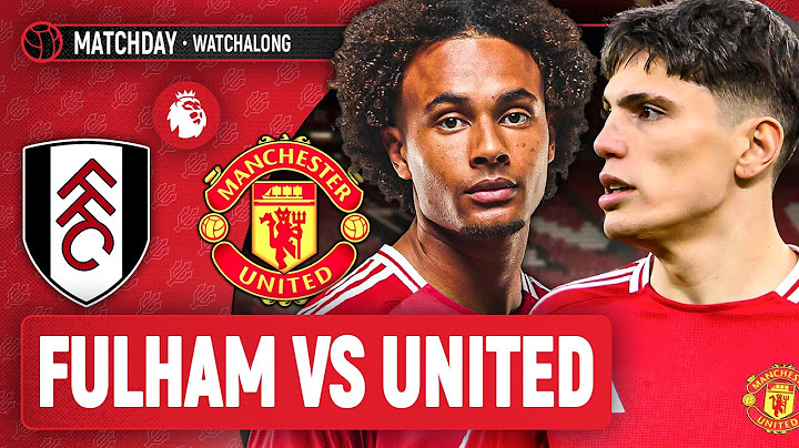 Fulham 0-1 Man United LIVE STREAM WatchAlong | Premier League