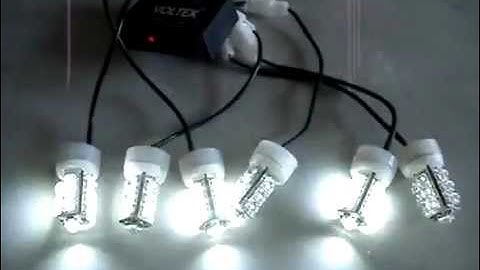 6 Head LED hide-a-way strobe kit