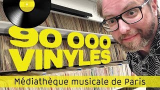 Monsieur Vinyl #61 | 90 000 VINYLES, en immersion dans la MÉDIATHÈQUE MUSICALE DE PARIS