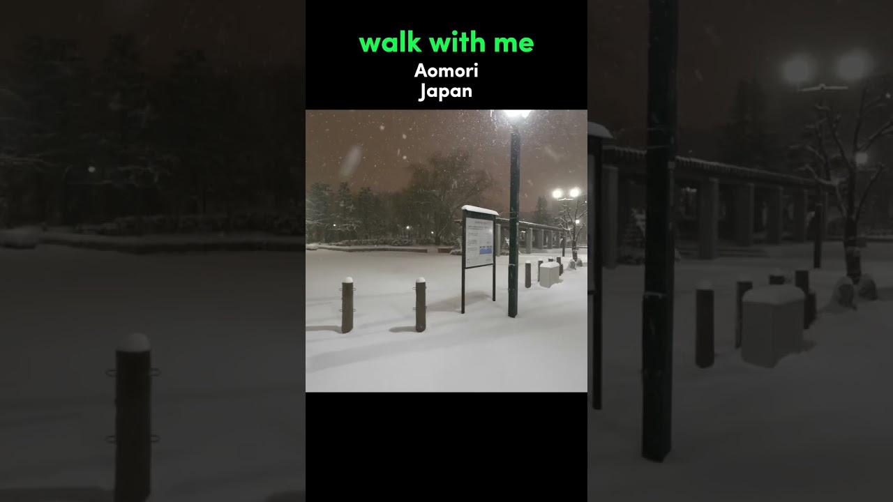 Walk With Me in Aomori City | Japan Walking Tour