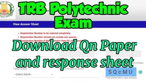 trb ece question paper 2021/trb ece answer key 2021/trb ece exam analysis/trb polytechnic news today