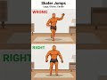 STOP Doing Skater Jumps Like This! 😳 Fix These Mistakes Before Your Workout Fails #homeworkout #gym