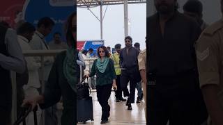 In One Frame Spotted At Hyd Airport..