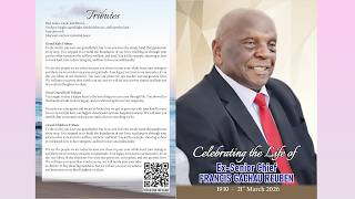 Celebrating the life of Ex-Senior Chief Francis Gachau Reuben.