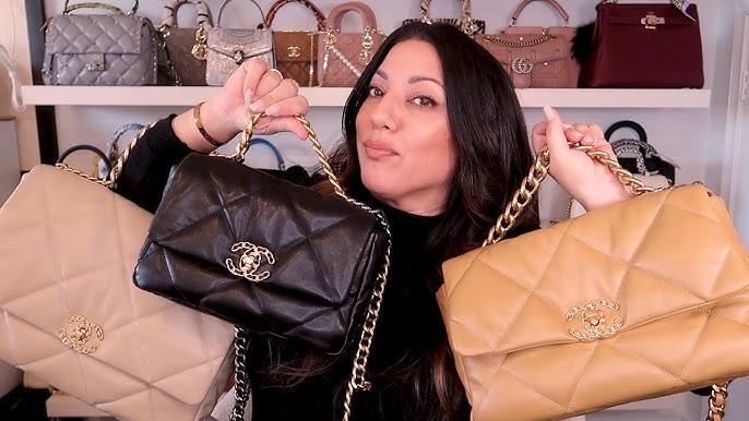 Chanel 19 Vs Classic Flap Bag Comparison Review & Outfits