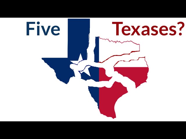 Why Texas can Divide Itself into Five New States...