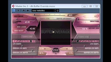 dfx Buffer Override mono by Destroy FX /  Smart Electronix
