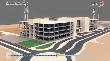 3D Architectural rendering for STC Office by Square Pixel