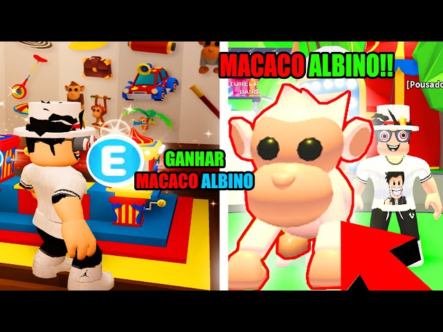 Desapego Games - Roblox: Adopt Me! > Macaco Albino