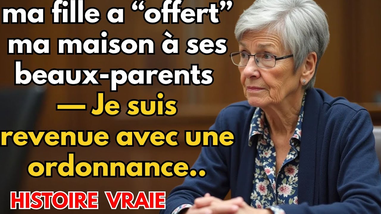 Histoire Vraie de Grand-mère à Caen 👵💔 ma fille a “offert” ma maison à ses beaux-parents — Je suis..