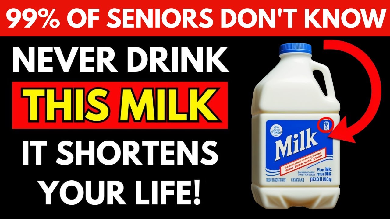 Doctors Warning: STOP Drinking This Milk After 60 (It's Destroying Your Bones) | Senior Health Tips