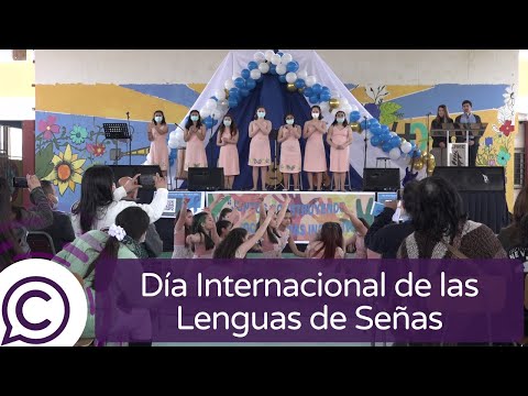 Liceo Agustín Ross celebró el Día Internacional de las Lenguas de Señas