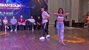 Lucas Pellini Fontana & Thieli Hanssen. JnJ Advanced. Russian Zouk Congress 2023 | Zouk Dance