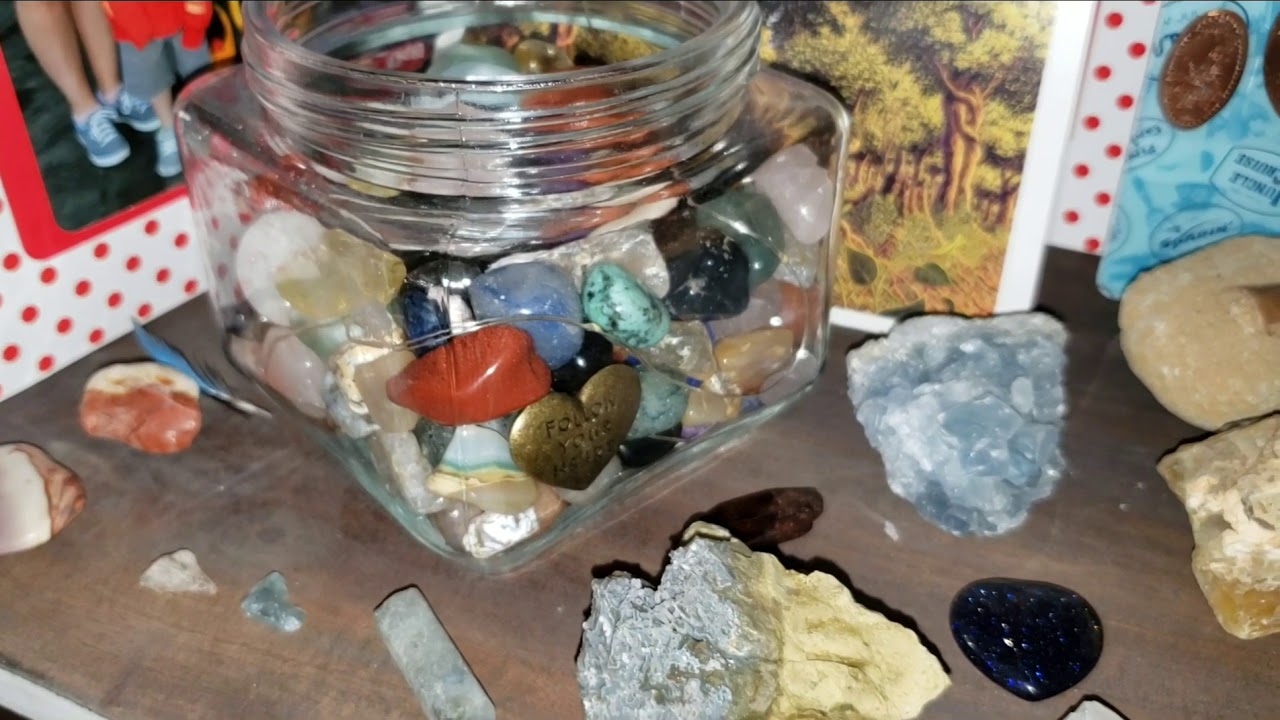 My crystal collection 2019 - YouTube