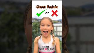 Cheerleading facials, do's and don'ts