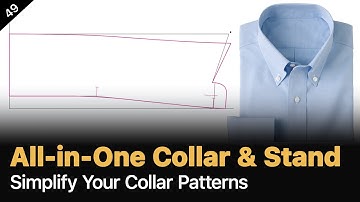 Learn This One-Piece Collar Drafting: Comprehensive Pattern Making Tutorial