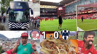 Vlog Toluca vs Monterrey en el Estadio Nemesio Diez