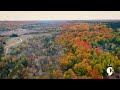 Northern Michigan From Above: Showing off fall colors around the Boardman River