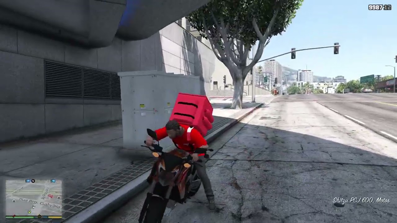 TRABALHANDO ENTREGADOR IFOOD 2025(FIVEM RP OFFLINE)