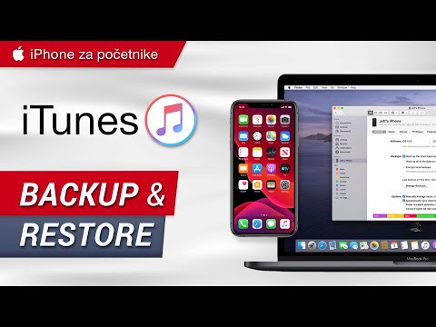 iPhone za pocetnike | Backup & Restore telefona na kompjuter pomocu programa iTunes