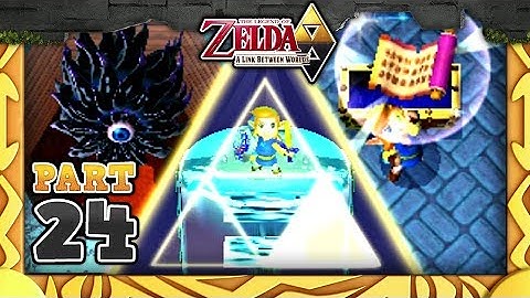 The Legend of Zelda: A Link Between Worlds - Part 24 - Ice Ruins & Triforce of Courage!